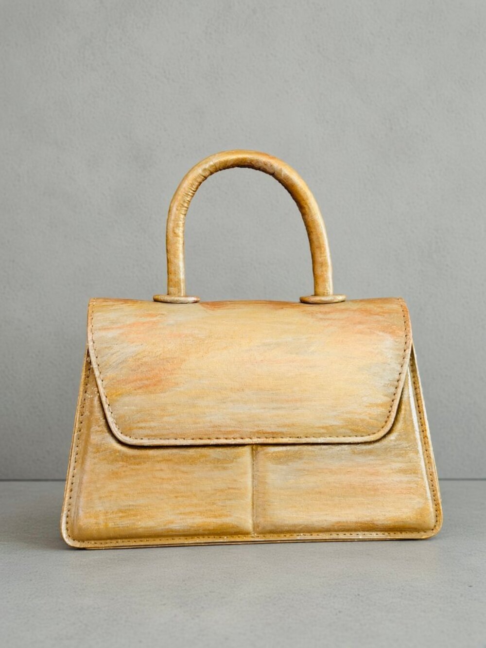 LINDA: LUXURY VEGAN GRAFFITI HANDBAG